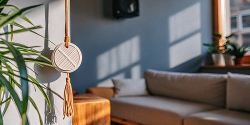 A wooden Drift air freshener that is ready to be recycled or reused.