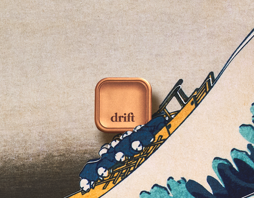 Great Wave Metal Car Freshener Refill