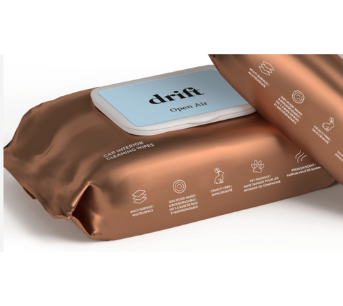 Scented Car Wipes Open Air 3-Pack